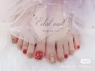 フットネイル💅ワンカラーorラメグラ⭐️【オフなし】フットバス付き🫧