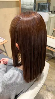 カット＋髪質改善縮毛矯正＋艶髪トリートメント