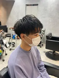 🔴【ご新規様限定】メンズカット＋ポイントパーマ。ふわっとボリュームが欲しい方セットを楽にしたい方は是非！！