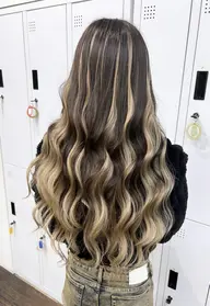 🌟外国人風カラー(1カラー)＋エクステ80枚🌟【地毛の毛量調節は＋2200円】※本数変更可能