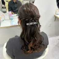【卒業式ヘア🎓🎀】ハーフアップやポニテなど💘ふわふわヘアーに💭🫧