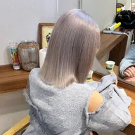 🤎【4月限定】🤎ブリーチカラー+うる艶ケアトリートメント【カット無料】