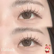 【マツエク💞】高持続マットフラットラッシュ80本🪄初めての方にもおすすめ☆【指名料込】