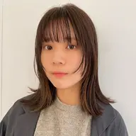 【レイヤー】似合わせカット+透明感カラー(暖色系、暗髪も対応◎)