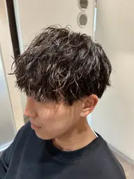 メンズカット💇‍♂️＋パーマ🌀（波巻きorツイスパ）