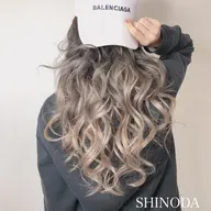 🍔圧倒的馴染むプルエクメニュー🍟馴染ませカット×プラチナ47㎝(胸下)60本❣️👇プルエクステの詳細は概要欄へ👇