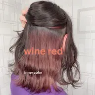 インナーカラー +カット✨個性光る！おしゃれ感UPの秘密♡