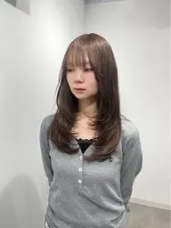 【大人気🇰🇷】カット＆透明感カラー＆ケアプロ使用トリートメント
