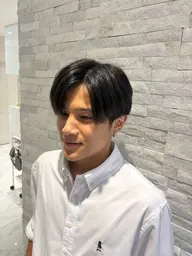 men'sカット+眉カット