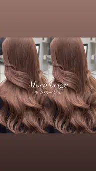 【minimo限定メニュー✨】美髪艶カラー＆3STEP超音波トリートメント