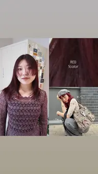 【＋ご褒美スパ】似合わせカラー🎀