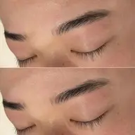 \ 毛流れパーマ/ メンズ新規様限定　ハリウッドブロウリフト＋ワックス脱毛＋仕上げメイク　¥7700→¥5400