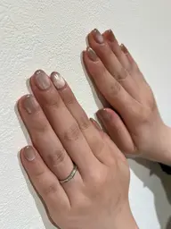 オフ無しシンプルコース⭐︎マグネットorミラーネイル