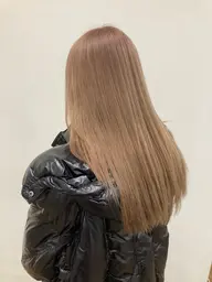 🌈全体のブリーチ+オンカラー+プレミアムトリートメント🌈(ブリーチ履歴なし)💁‍♀️