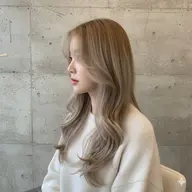 【💎Wカラー💎】ケアブリーチ＋艶カラー＋クイック補修トリートメント