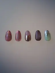 アートサンプルの中から4本アート🎨【オフあり】アート以外のお爪はワンカラーorマグネット