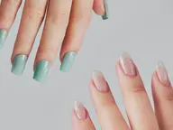 🌟 4/21.15:00​〜​練習モデル、オフ【フィル】亀裂補強練習込み有りドライケア【ラメグラデーション】長さだし不可