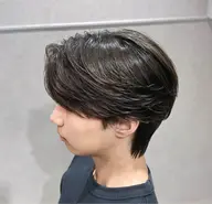 【トレンド🥇】🔥メンズカット+メンズパーマ🔥【土日祝+¥1000】《フェザーパーマ/毛流れパーマ》