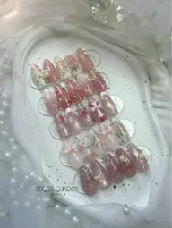 【初回オフ無料】大人気お花柄ネイル💅🏻