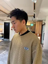 メンズ中高生カット