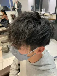 ミニモ限定メンズカット✂️＋ソフトツイストパーマ🦱＋シャンプー