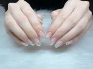 オフ込みワンカラー、ラメグラ💅🏼✨️