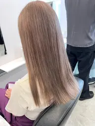 U-24🧒🏼【似合わせワンカラー🥣】＋【お悩みに細かく解決Aujuaトリートメント🧴🫧】＋【スタイリング😊】