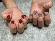 ハンドネイル（マグネット、フラッシュ）ケア込み