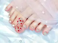 フット親指アートコース　オフなし（オフ込み＋550円）🫧🎀