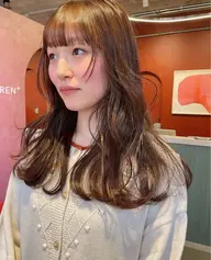 【👑人気No.1👑】カット+カラー＋Aujuaトリートメント(ボブ、ショートNG×)