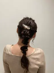 【特別な日のhairset】ヘアアレンジ🎀