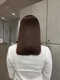 ☔️梅雨前大人気☔️髪質改善ストレート+補修TR✨朝のアイロン時間を減らしたい方に◯