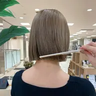 【⭐️ブリーチカラー⭐️】前頭ブリーチ+ワンカラー🥣+トリートメント🫧