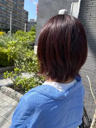 カット+透明感艶カラー+oggiottoトリートメント