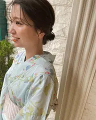 ７月24.25日花火大会　浴衣着付けヘアメイク【単品価格になりますので、詳細ご確認をお願致します】