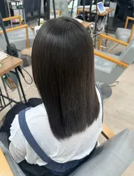 《︎︎🌧️縮毛矯正➕カット☔️》梅雨対策☘️湿気に負けないサラサラツヤ髪ストレート✨(レイヤー/ボブ/ワンレン)