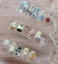 🌸春夏キラキラ🎀🧸2本選べるアート🤍<オフあり>