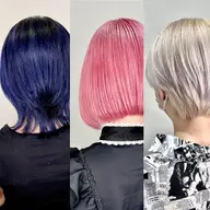 ケアブリーチ(リタッチ)➕フルカラー➕2Stepトリートメント➕似合わせカット✂️