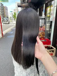 💐winterSALE💐透明感カラー +TOKIOトリートメント(パサつきが気になる人にオススメ)