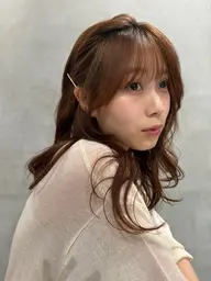 【 好印象 】韓国風 🇰🇷 前髪.顔まわりカット♡