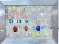 【オフあり】ショートデザインネイル