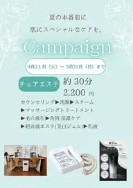 美白エステ(椅子)