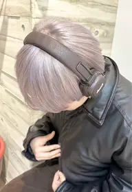 メンズ限定/ブリーチ1回メニュー〻カット&ブリーチダブルカラー〻#メンズハイトーン#メンズブリーチ#メンズダブルカラー