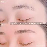 アイブロウwax『make up仕上げ付き✨️』