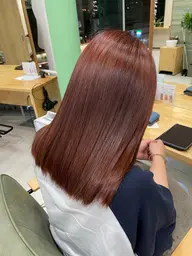 カット💇‍♀️＋質感再整カラー✨＋4step Tr