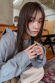 【🎀 女性限定 👱🏻♀️】カット+ワンカラー+トリートメント🛋️🍀※説明欄をお読みください📖