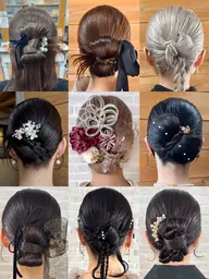 ❇︎結婚式およばれパーティーヘアセット❇︎