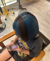 全体ブリーチ＋オンカラー🌼