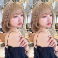 似合わせカット+ダブルカラー（ブリーチ）+1STEP髪質改善TR