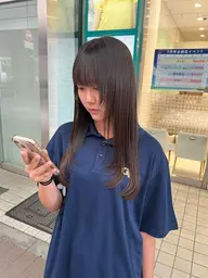 【縮毛矯正でサラサラに✨️】縮毛矯正×トリートメント🕊